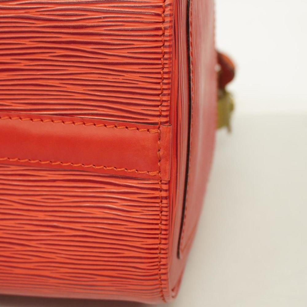 Louis Vuitton Red Epi Leather Speedy Satchel - Picture 13 of 16